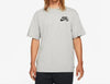 Nike | Men's Sb Logo Skate T-Shirt In Grey Heather/black