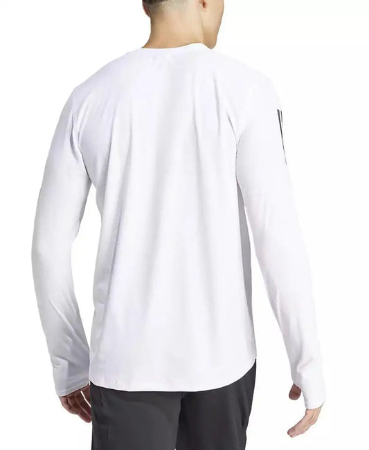 adidas | Men's Own The Run Moisture-Wicking Long-Sleeve T-Shirt