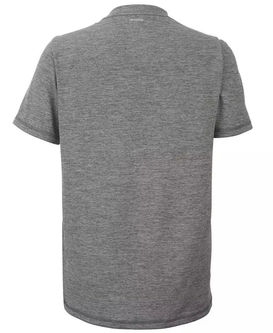 adidas | Big Boys Short Sleeve Aeroready Melange Performance T-shirt