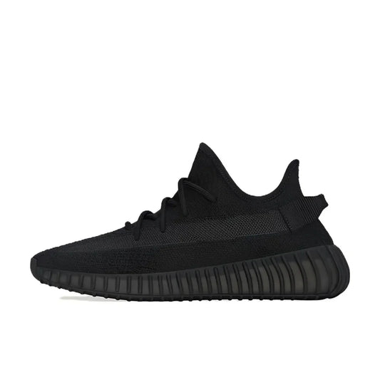 Adidas Black Yeezy Boost 350 V2 Men's and Women's Low Top Life Casual Shoes Breathable Comfortable Sneakers