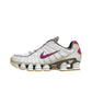 Nike Shox TL Men's Running Shoes, Height Increasing, Casual, Comfortable, Breathable, Anti-slip Sneakers, White AV3595-100