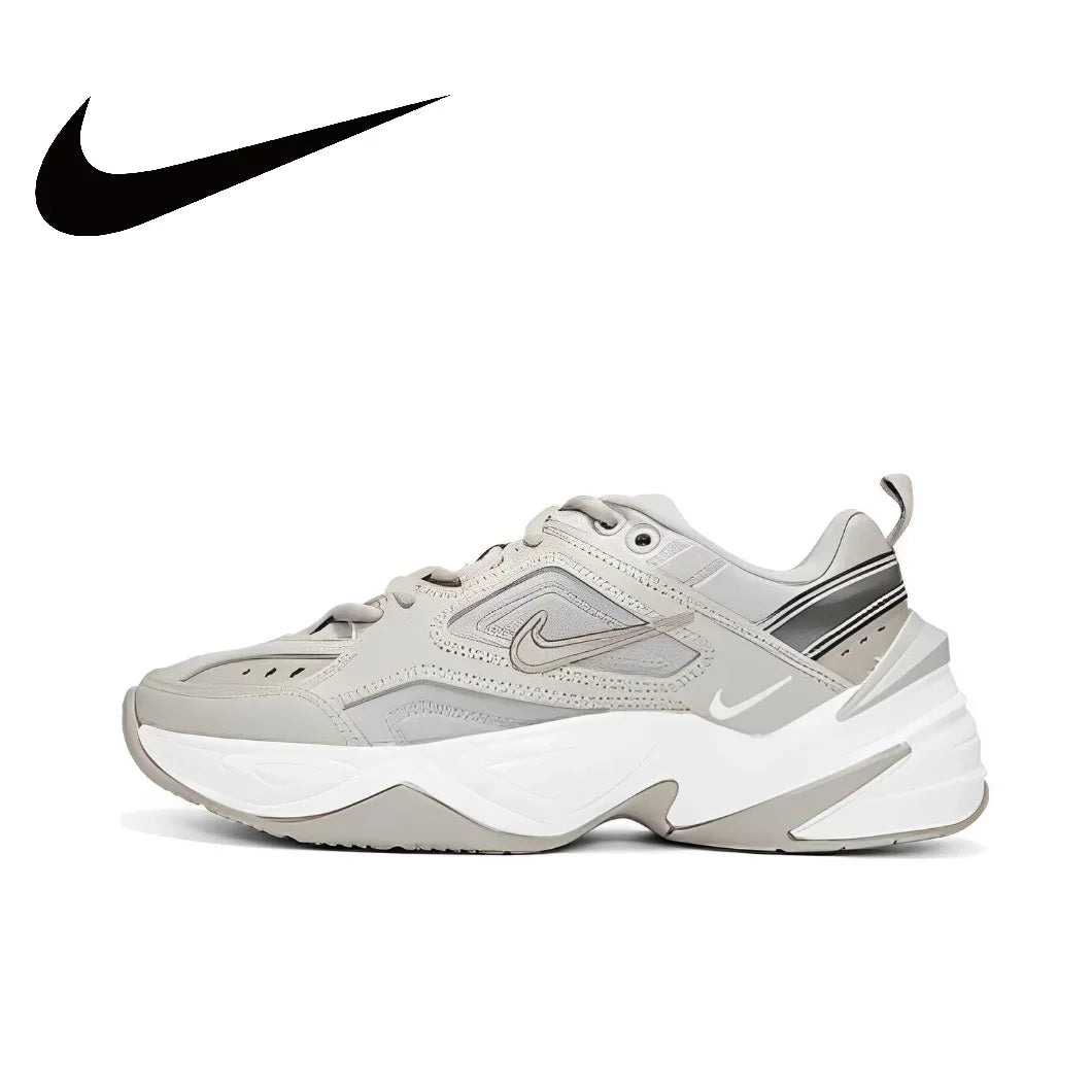 Nike M2K Tekno Low Women's Sneakers Classic Retro Casual clunky shoes winter Lightweight cushioned comfort Sneakers White&Silver