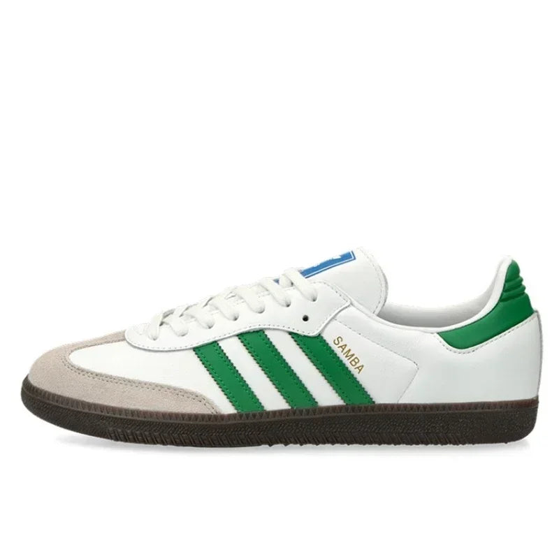 Adidas Clover SAMBA OG Men's and Women's Comfortable, Simple, Casual, Wear-resistant Outdoor Sports Board Shoes