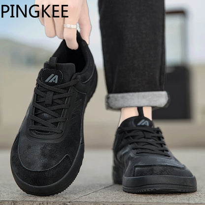 PINGKEE VENOCON Minimalist Wide ToeBox Feet Barefoot Athletic Winter Casual Shoes Men Women Sneakers Footwear Boots For Man