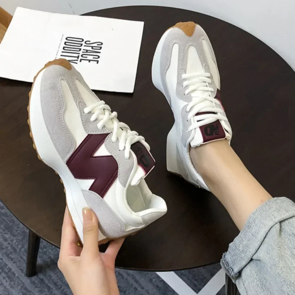 New Women's Causal Sneakers Summer Shoes Woman Fashion Breathable Lace Up Sports Shoes for Women Platform Walking Designer Shoes