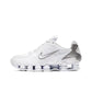 Nike Shox TL Men's Running Shoes, Height Increasing, Casual, Comfortable, Breathable, Anti-slip Sneakers, White AV3595-100