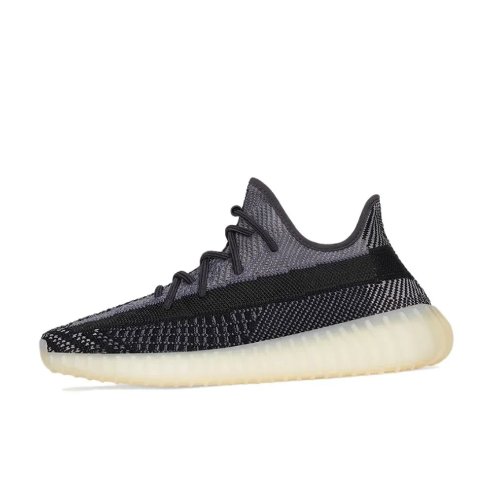 Adidas Black Yeezy Boost 350 V2 Men's and Women's Low Top Life Casual Shoes Breathable Comfortable Sneakers