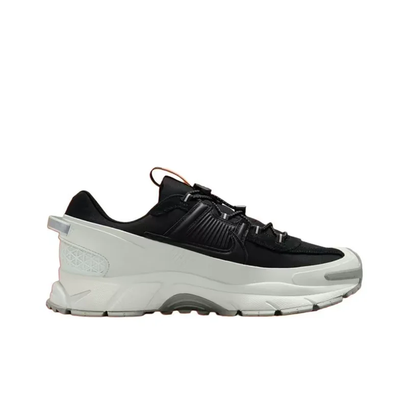 Nike Zoom Vomero Roam Man and Women's Dirt Resistant Wear Cushioned Thick Comfortable Running Shoes Black Silver FV2295-001