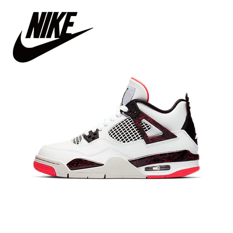 Nike Air Jordan 4 Retro Anti-Slip Wear-resistant Retro Basketball Casual Fation Shoes Men's Shoes