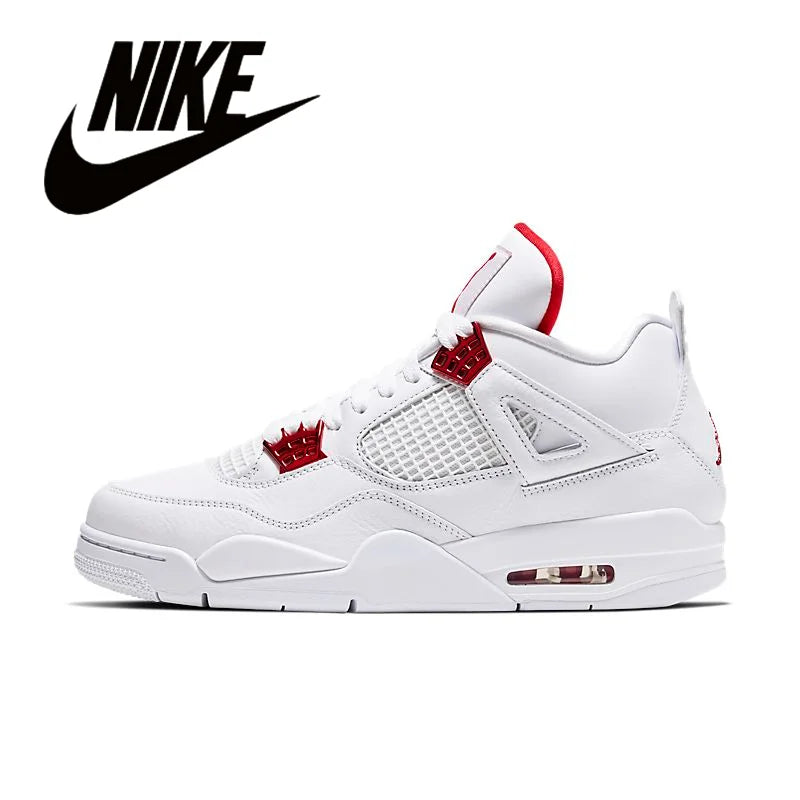 Nike Air Jordan 4 Retro Anti-Slip Wear-resistant Retro Basketball Casual Fation Shoes Men's Shoes