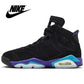 Nike 2024 Air Jordan Retro 6 6s University Blue Women Mens Outdoor Basketball Retro Sneakers Sports Shoes New Arrival