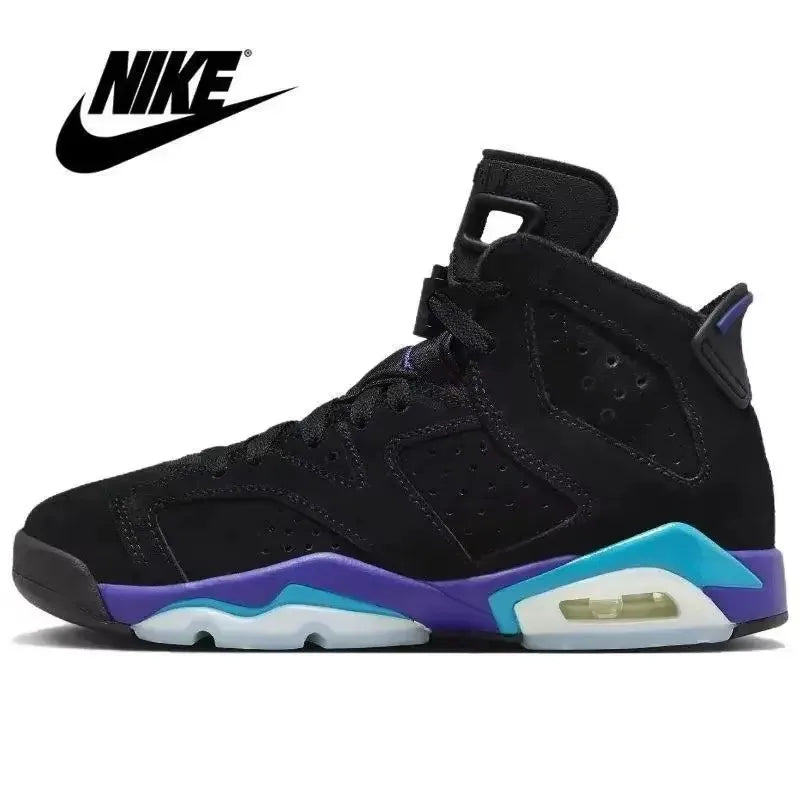 Nike 2024 Air Jordan Retro 6 6s University Blue Women Mens Outdoor Basketball Retro Sneakers Sports Shoes New Arrival