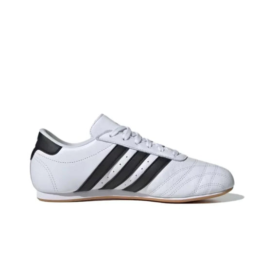 Adidas Taekwondo Classic Retro Casual Low Top Running Shoes Anti-slip and wear-resistant Men's and Women's black white colorway