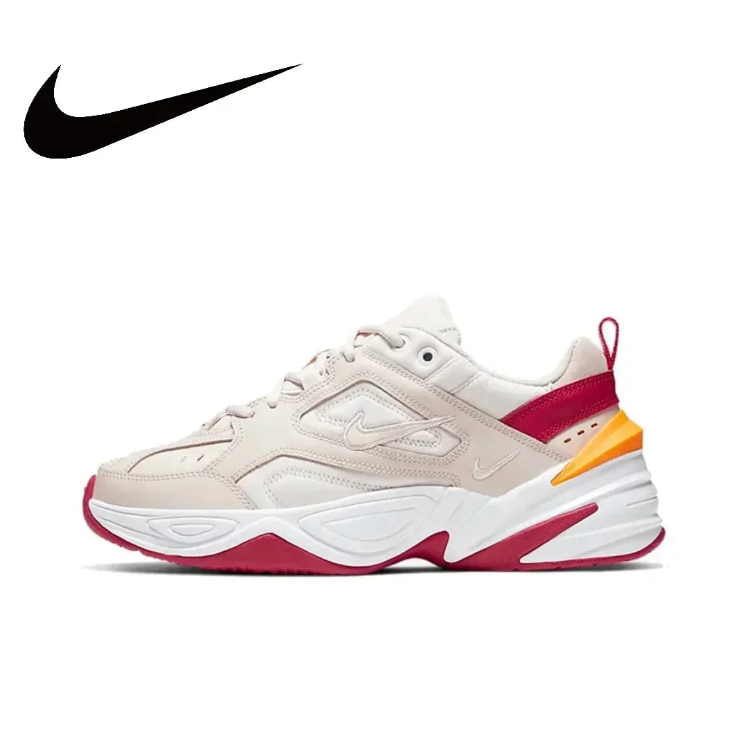 Nike M2K Tekno Low Women's Sneakers Classic Retro Casual clunky shoes winter Lightweight cushioned comfort Sneakers White&Silver