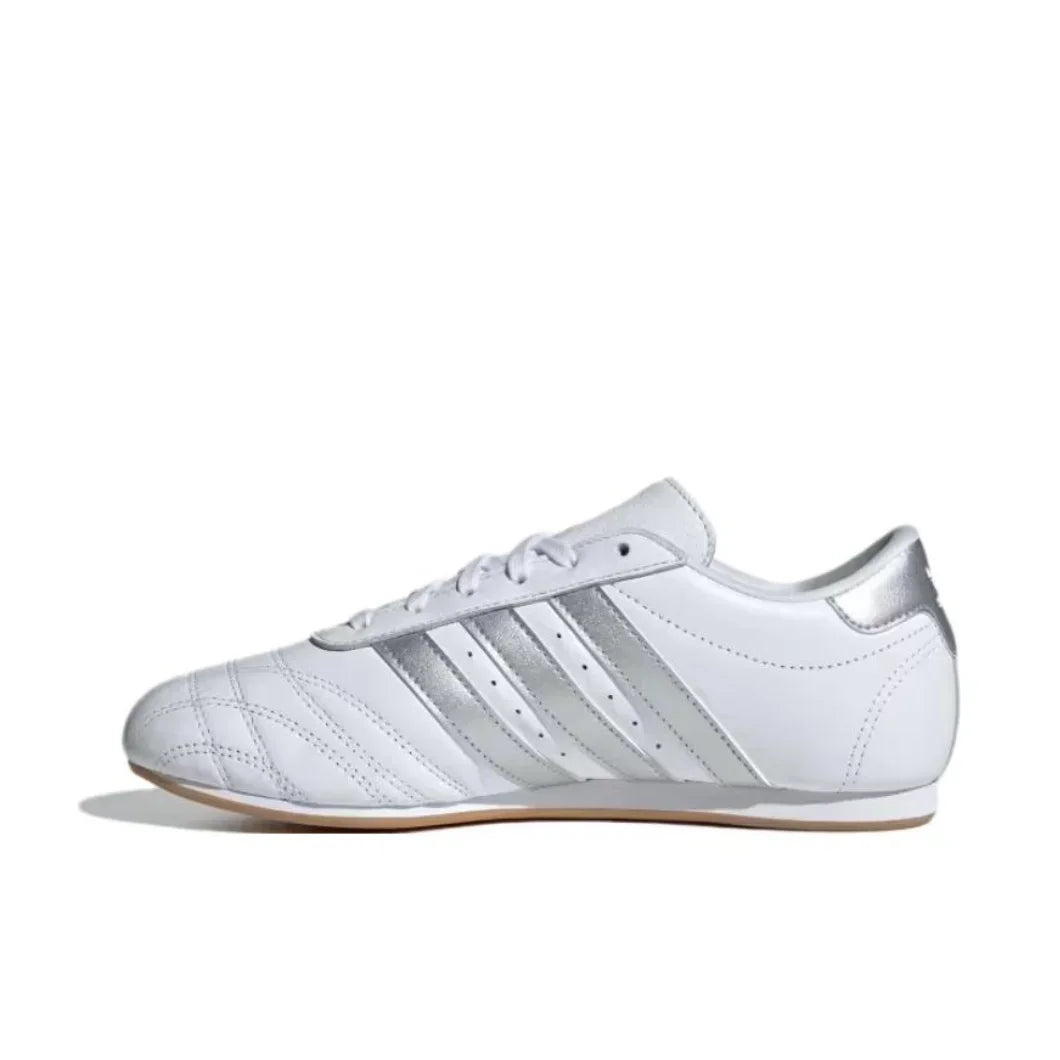 Adidas Taekwondo Classic Retro Casual Low Top Running Shoes Anti-slip and wear-resistant Men's and Women's black white colorway