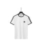 Adidas #1699 Summer Odell Ice Porcelain Cotton Round Neck Short Sleeve T-Shirt Men's and Women's (M--5XL) Pink Color