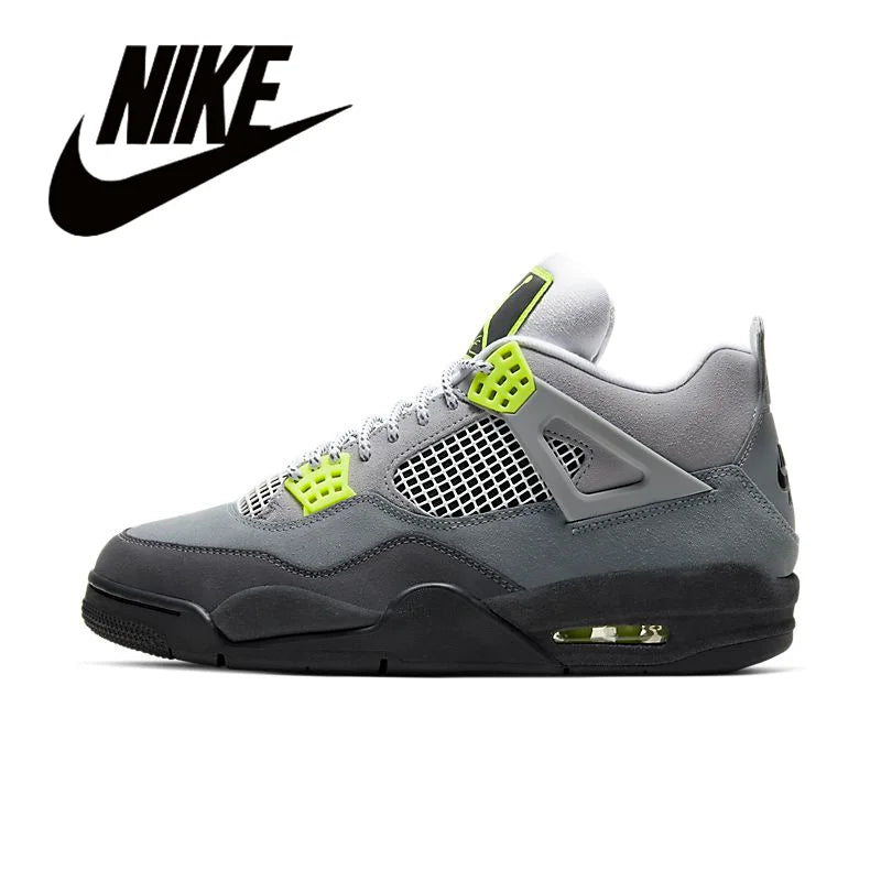 Nike Air Jordan 4 Retro Anti-Slip Wear-resistant Retro Basketball Casual Fation Shoes Men's Shoes