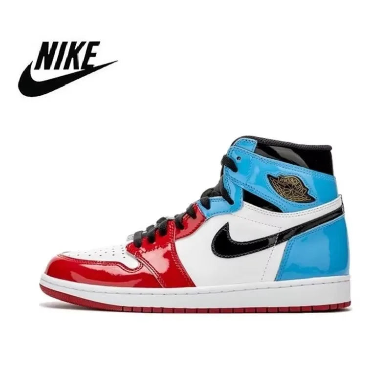 Nike Air Jordan 1  AJ1 Casual Originals Hot Men Basketball Shoes Women High-top Comfortable Sports Outdoor Sneakers EUR 36-47