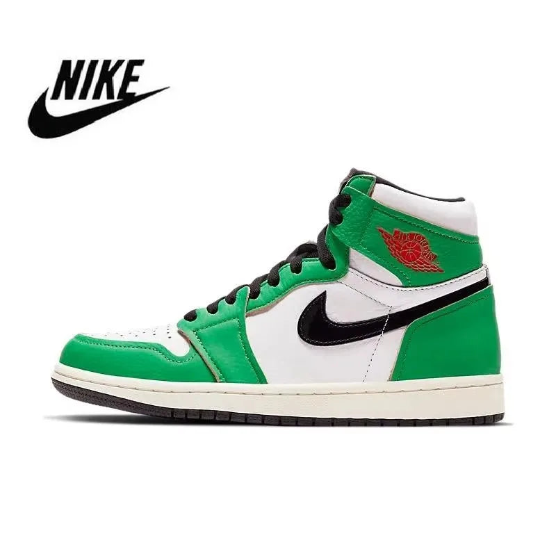 Nike Air Jordan 1  AJ1 Casual Originals Hot Men Basketball Shoes Women High-top Comfortable Sports Outdoor Sneakers EUR 36-47