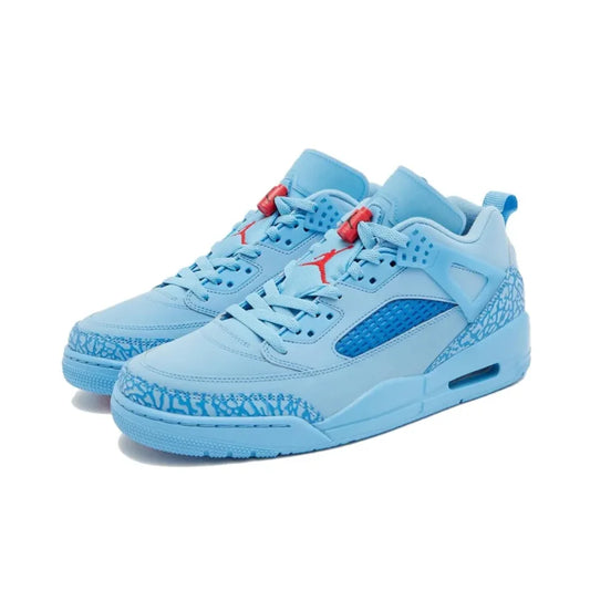 Nike Jordan Spizike Low Original genuine men's low-top shock-absorbing fashion wear-resistant casual basketball shoes blue