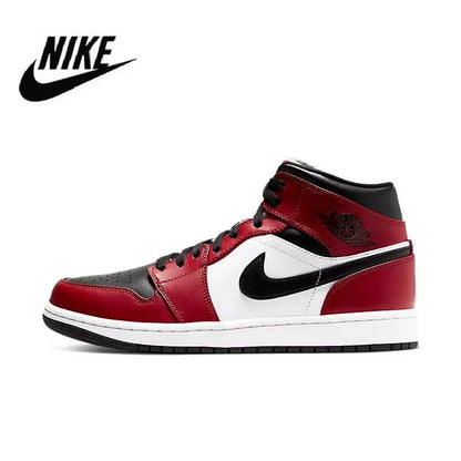 Nike Air Jordan 1  AJ1 Casual Originals Hot Men Basketball Shoes Women High-top Comfortable Sports Outdoor Sneakers EUR 36-47