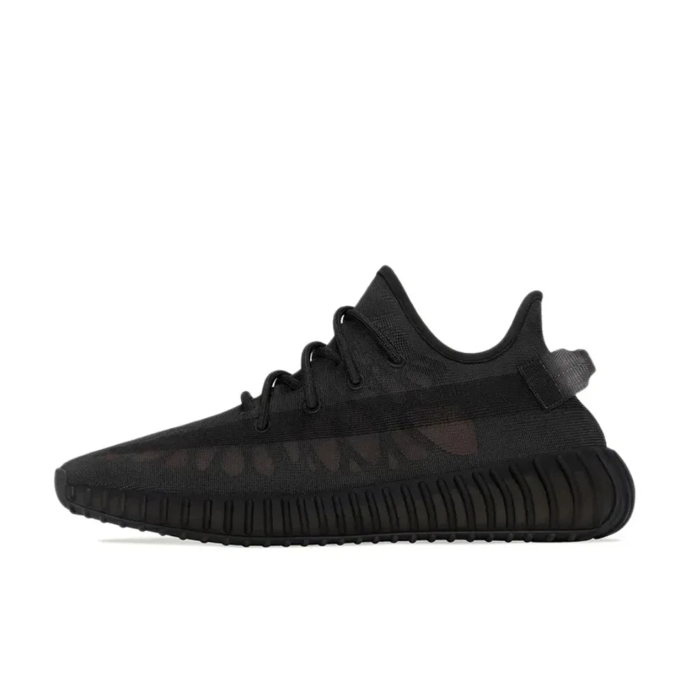 Adidas Black Yeezy Boost 350 V2 Men's and Women's Low Top Life Casual Shoes Breathable Comfortable Sneakers