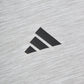 Adidas Gray Crew - Neck T - Shirt with Small Black Brand Logo - Comfortable and Sporty - styled Apparel