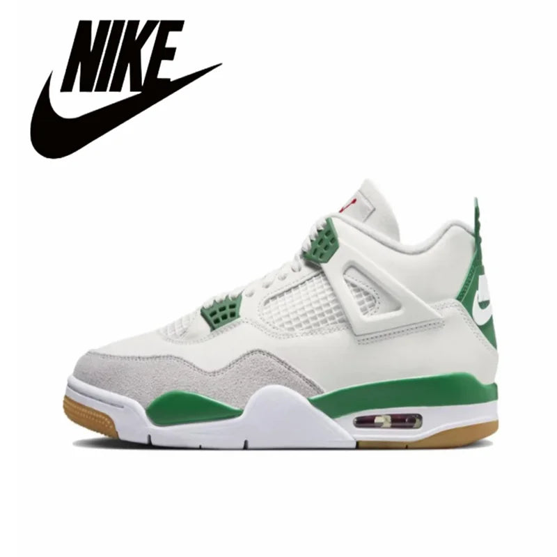 Nike Air Jordan 4 Retro Anti-Slip Wear-resistant Retro Basketball Casual Fation Shoes Men's Shoes