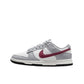 Nike Dunk Low Men's Women's Skateboarding Shoes Non-slip Wear-resistant Shock Absorption Low Upper Board Shoes GS White