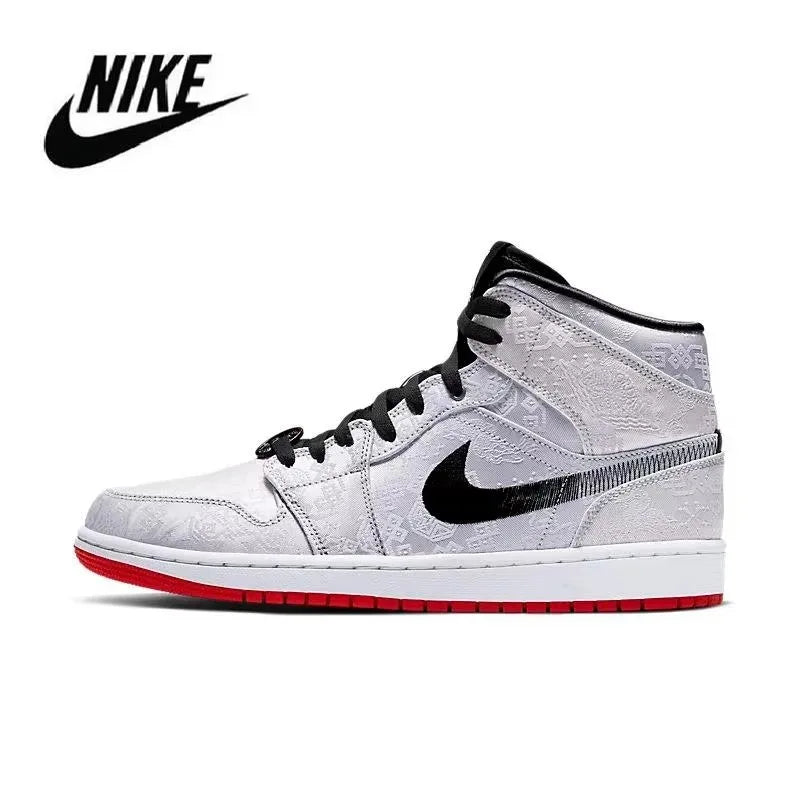 Nike Air Jordan 1  AJ1 Casual Originals Hot Men Basketball Shoes Women High-top Comfortable Sports Outdoor Sneakers EUR 36-47