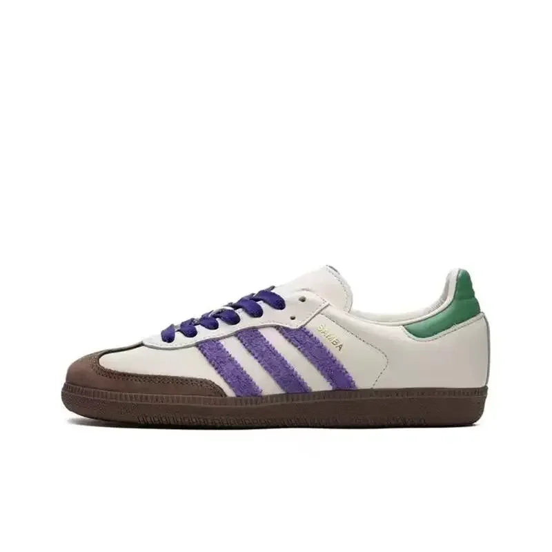 Adidas Clover SAMBA OG Men's and Women's Comfortable, Simple, Casual, Wear-resistant Outdoor Sports Board Shoes