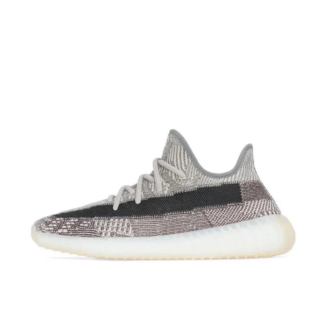 Adidas Black Yeezy Boost 350 V2 Men's and Women's Low Top Life Casual Shoes Breathable Comfortable Sneakers