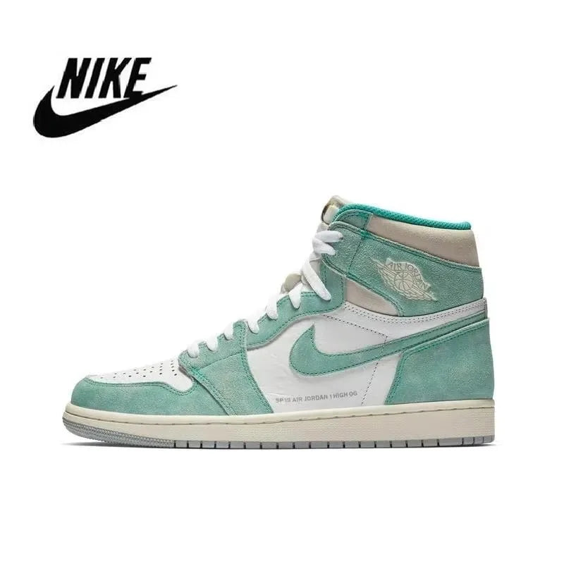 Nike Air Jordan 1  AJ1 Casual Originals Hot Men Basketball Shoes Women High-top Comfortable Sports Outdoor Sneakers EUR 36-47