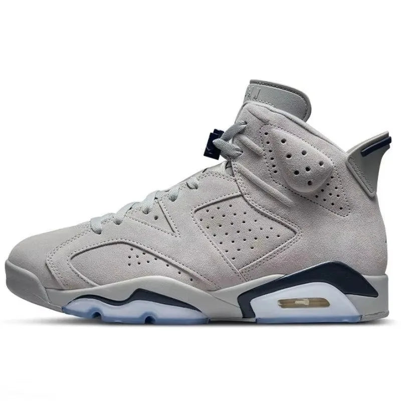 Nike 2024 Air Jordan Retro 6 6s University Blue Women Mens Outdoor Basketball Retro Sneakers Sports Shoes New Arrival